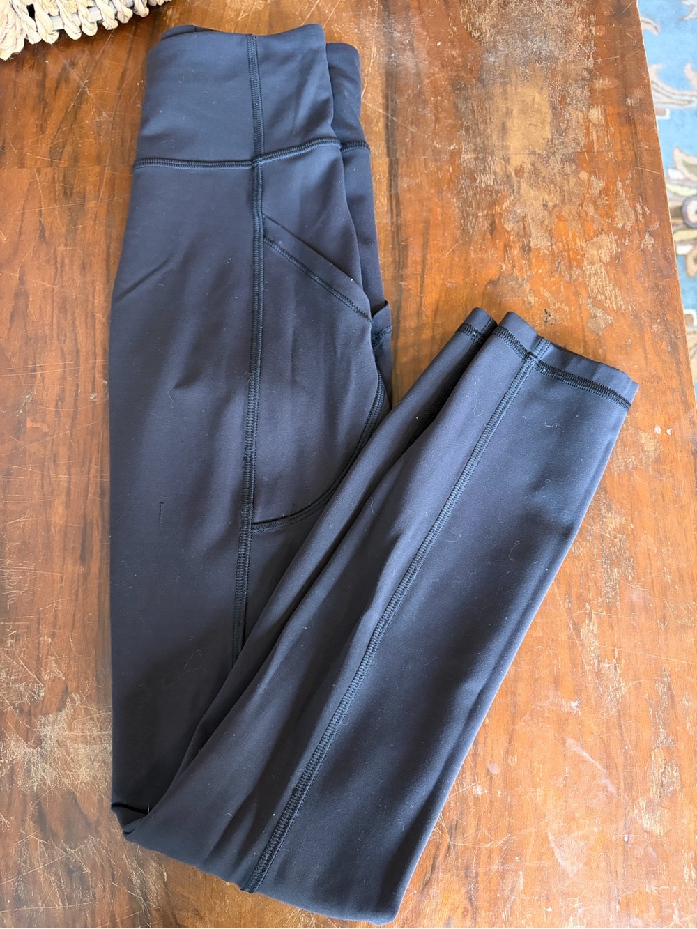 lululemon athletica Kids Black Performance Leggings